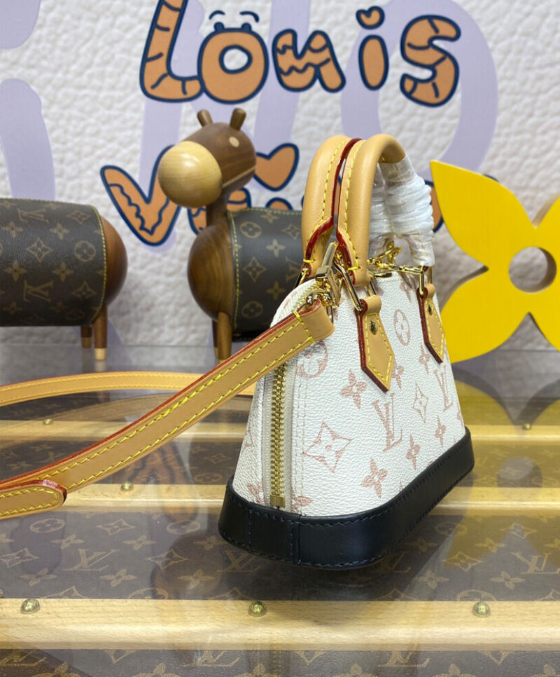 Louis Vuitton Nano Alma M46895 Cream